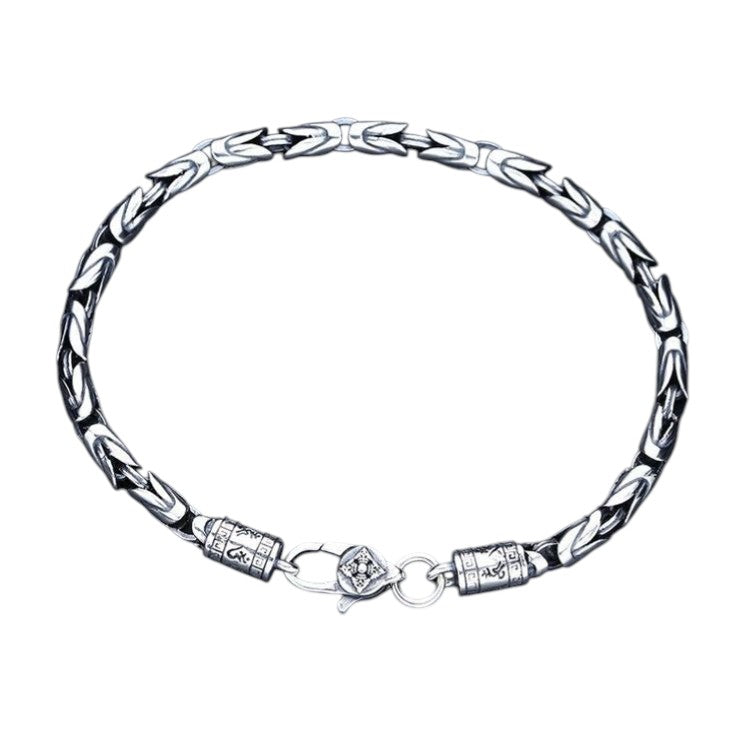 Silver Chain Bracelet for Men | Premium Stylish Bracelet | GLOVI