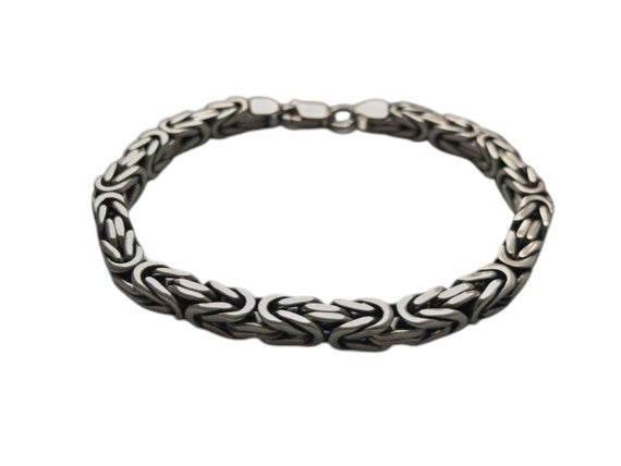 Classic Silver Chain Bracelet for Men | Stylish Daily Wear Bracelet | GLOVI