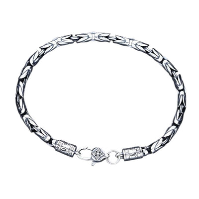 Silver Chain Bracelet for Men | Premium Stylish Bracelet | GLOVI