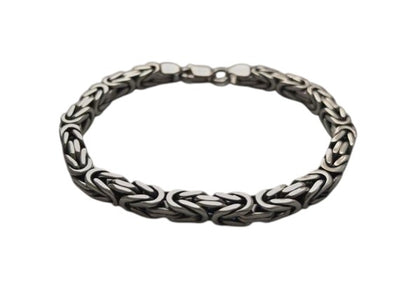 Classic Silver Chain Bracelet for Men | Stylish Daily Wear Bracelet | GLOVI