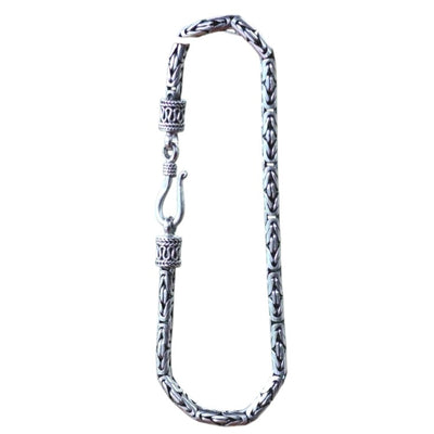 Silver Link Chain Bracelet for Men | Premium Stainless Steel Designer Bracelet – GLOVI