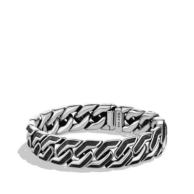 Heavy Cuban Link Bracelet for Men | Premium Stainless Steel Bold Chain – GLOVI