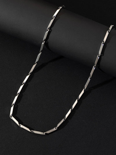 Minimal Silver Chain Necklace for Men & Women | Premium Stainless Steel Link Chain – GLOVI