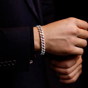 Men’s Silver Chain Bracelet – Premium Designer Bracelet | Glovi